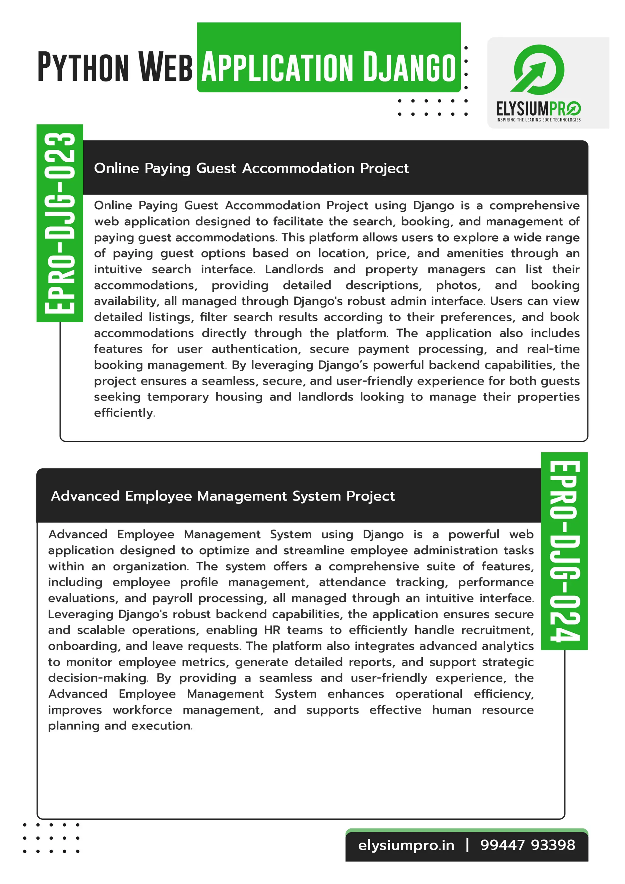 ElysiumPro_Python Django Web Application_Titles 2024-25 V 2.0.1.pdf
