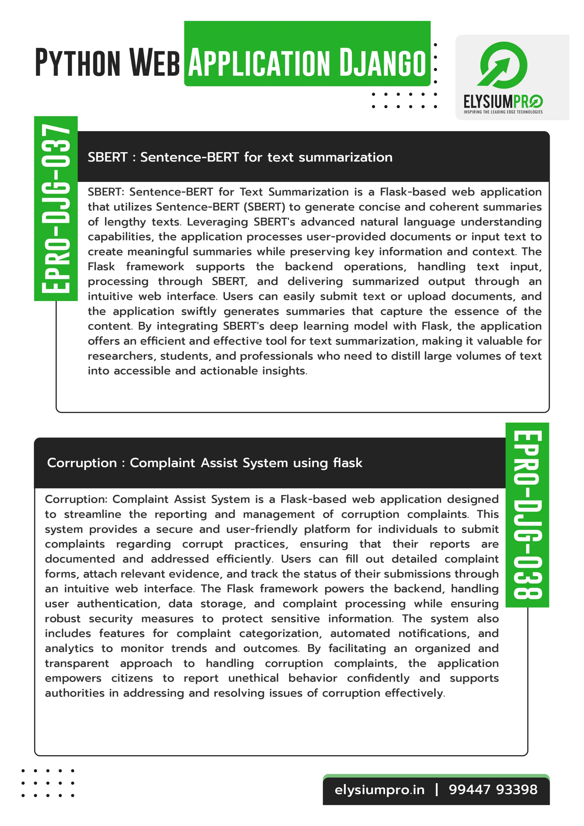 ElysiumPro_Python Django Web Application_Titles 2024-25 V 2.0.1.pdf