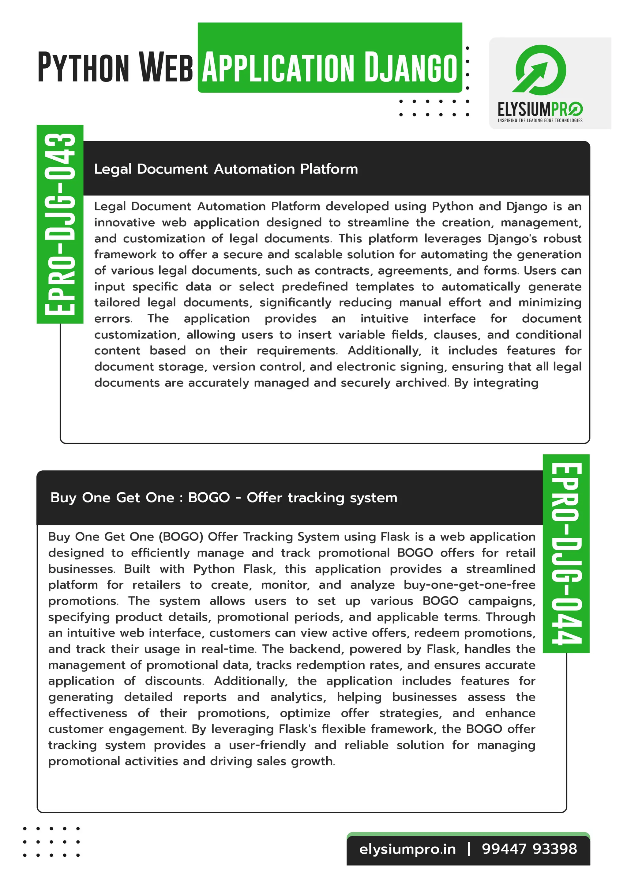 ElysiumPro_Python Django Web Application_Titles 2024-25 V 2.0.1.pdf