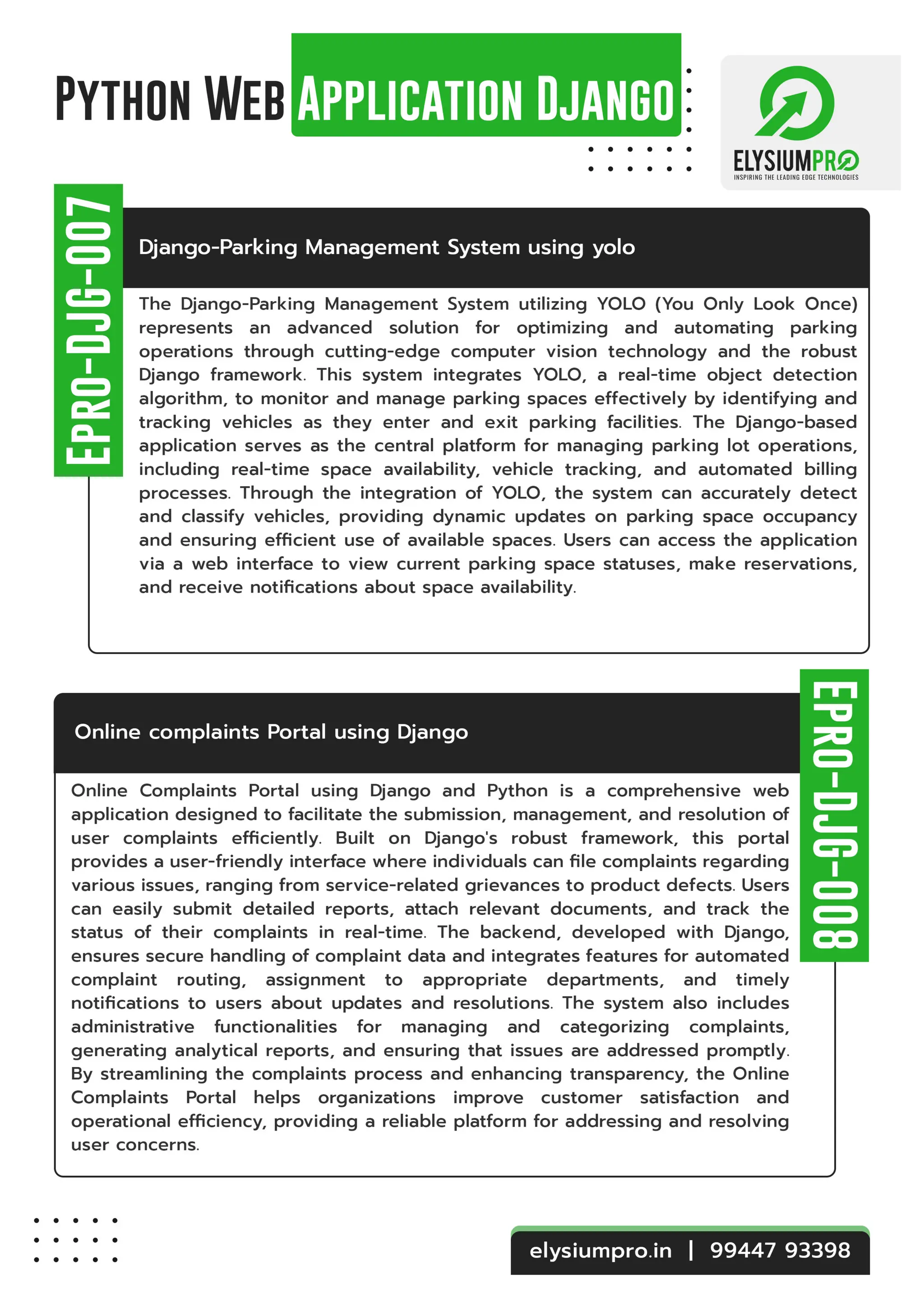 ElysiumPro_Python Django Web Application_Titles 2024-25 V 2.0.1.pdf