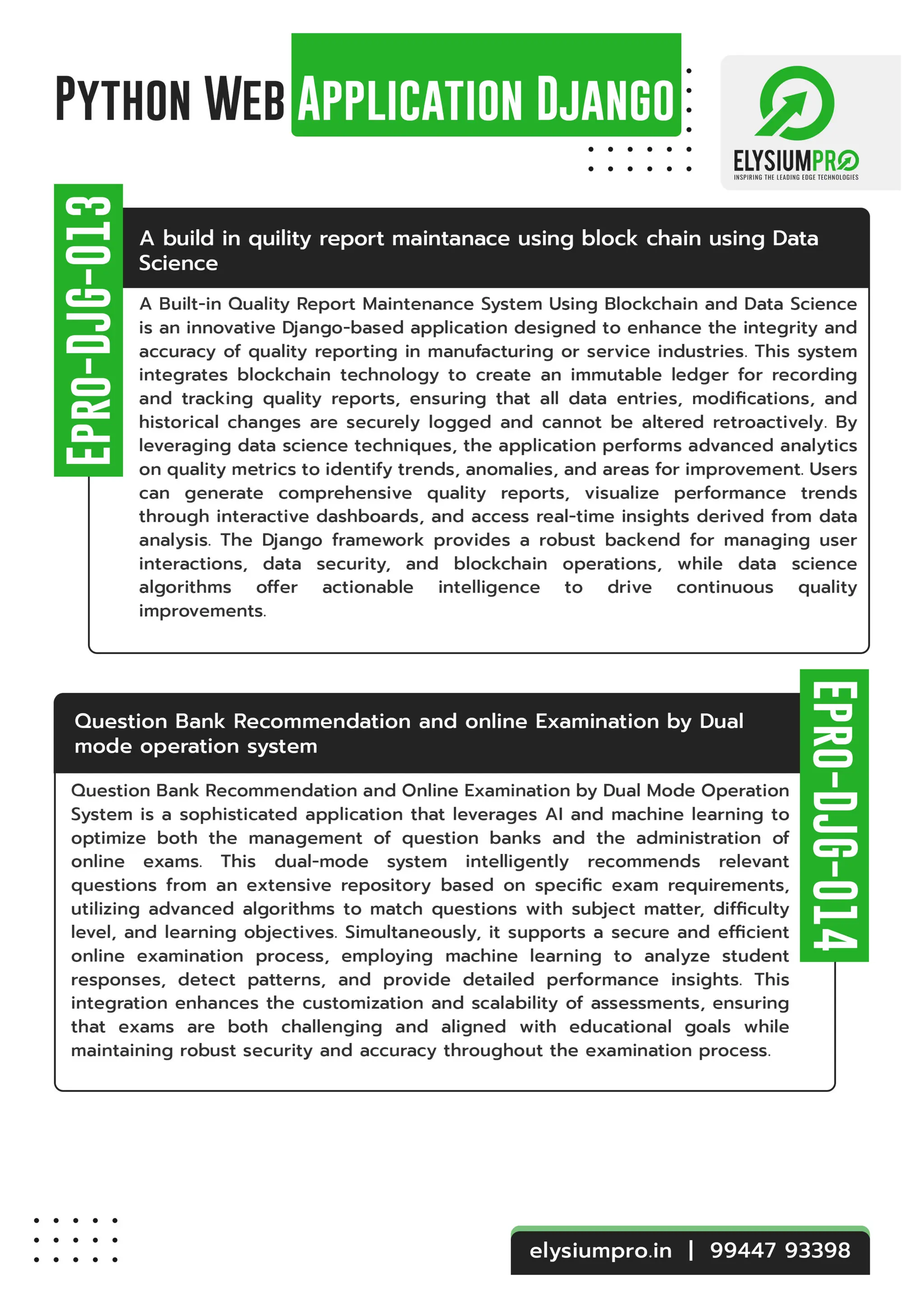 ElysiumPro_Python Django Web Application_Titles 2024-25 V 2.0.1.pdf