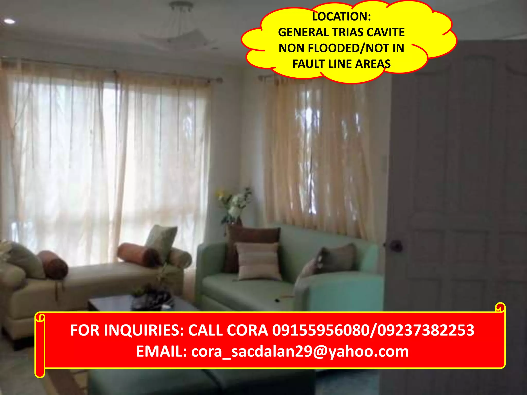 Governor's hills subdivision house and lot for sale in Cavite, Genera…