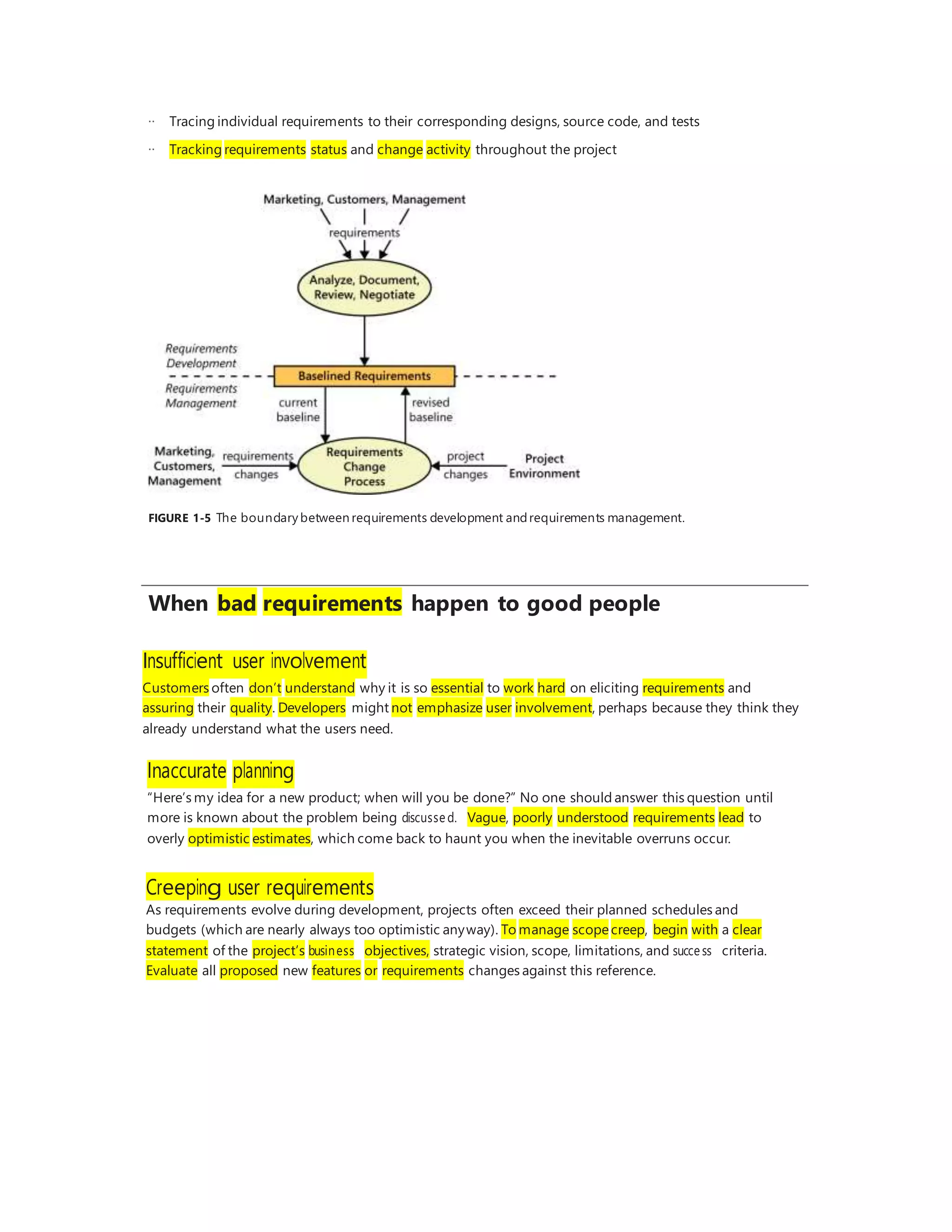 Software Requirements (3rd Edition) summary | DOCX