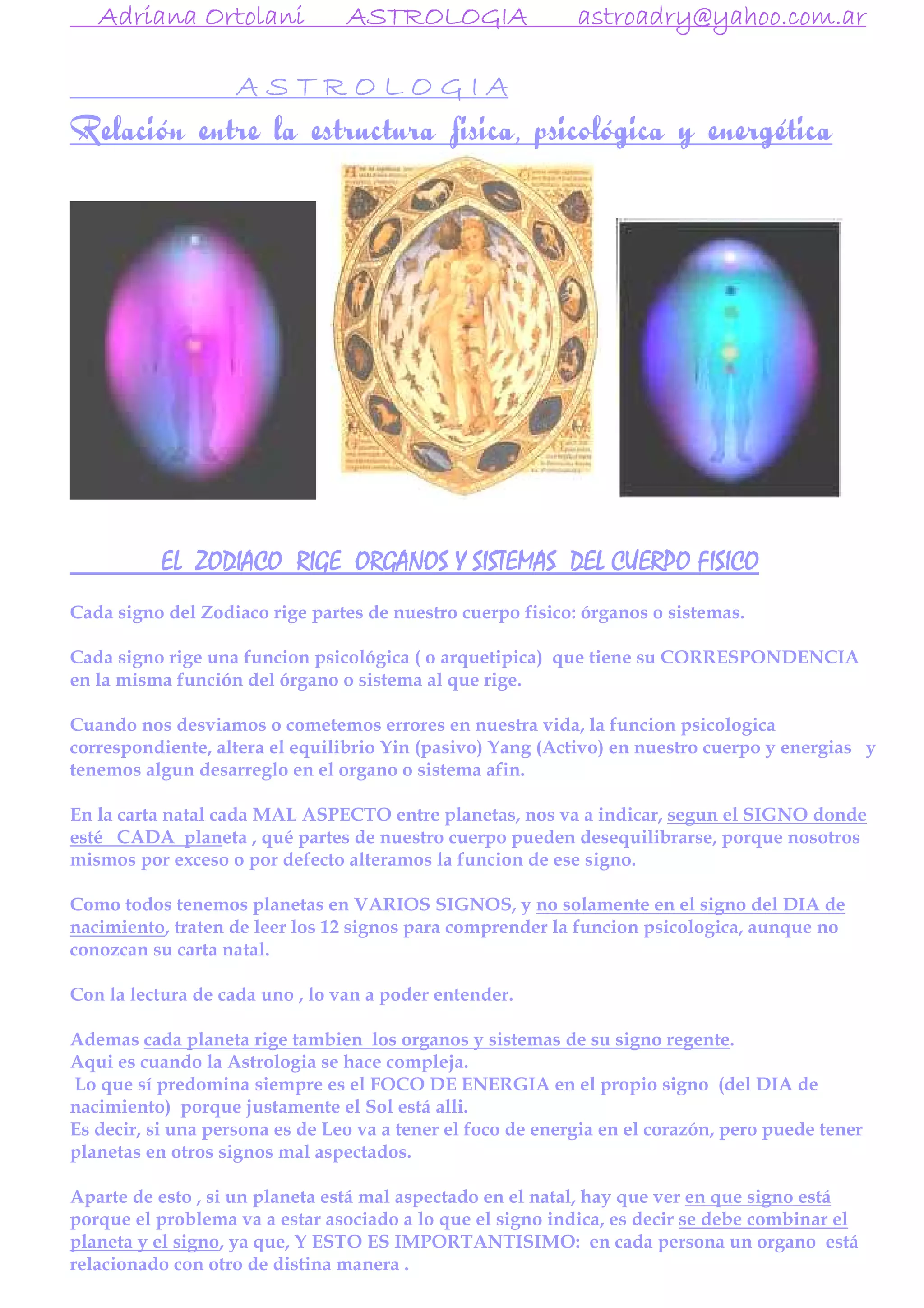 Los Signos Del Zodiaco Y Sus Planetas Regentes
