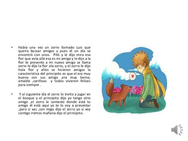 El zorro y el principito