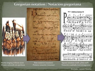 La Música en la Edad Media. 2º ESO | PPTX