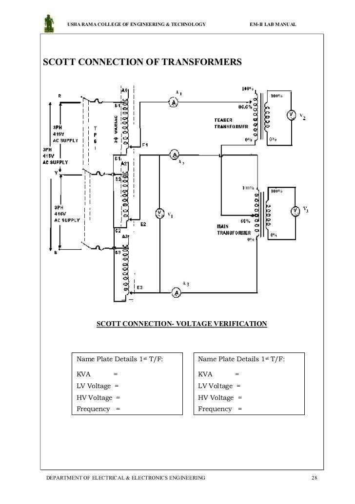 Electrical machines 2 lab manual