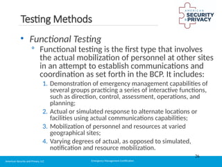 EM - BCM - Module 7 Powerpoint Presentation | PPTX