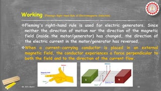 EM-I 4th Chapter DC Generator basic concepts | PPTX