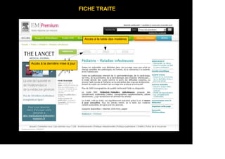 FICHE TRAITE
Accès à la table des matières
Accès à la dernière mise à jour
 