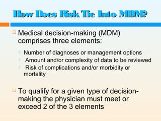Em score-medical-decision-making | PPT