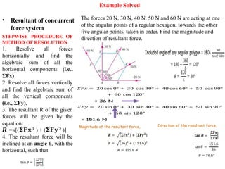 Course Name: Engineering Mechanics for first year | PPTX