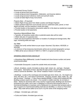 Topo Benchmark Note Em 1110 1-1005 control and topographic surveying | PDF