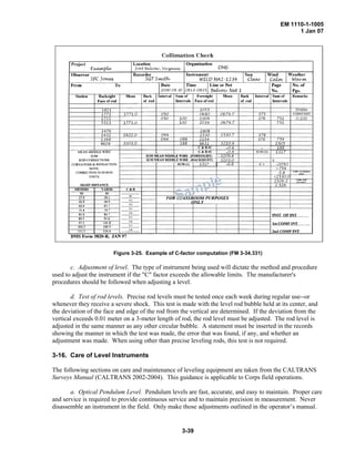 Em 1110 1-1005 control and topographic surveying | PDF