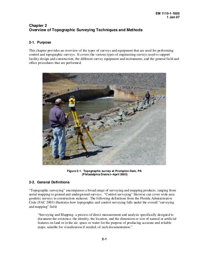 Em 1110 1 1005 Control And Topographic Surveying - 1 5 14