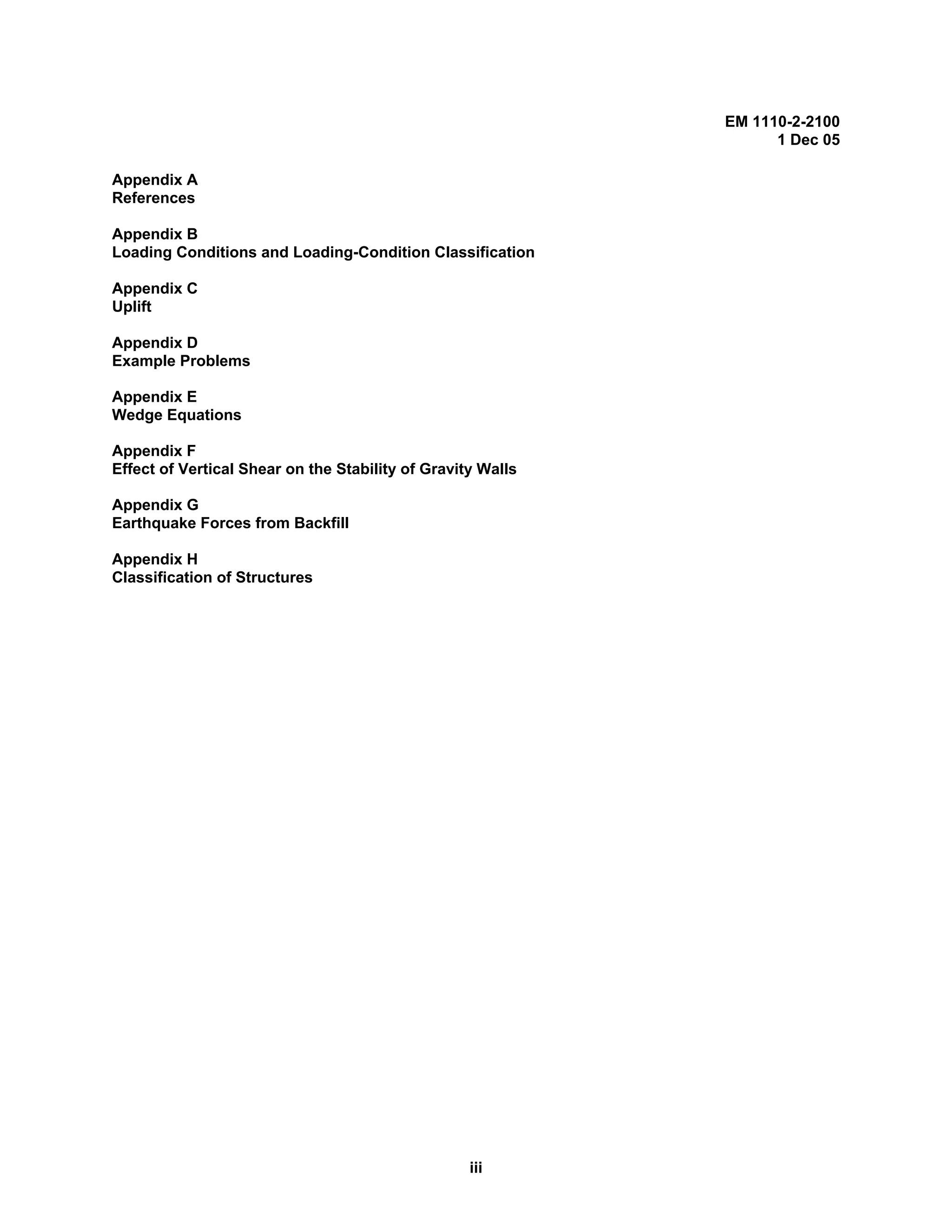 EM_1110-2-2100 STABILITY ANALYSIS OF CONCRETE STRUCTURES | PDF