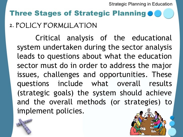 strategic planning in education