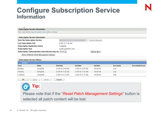 Novell ZENworks Patch Management Best Practices | PDF