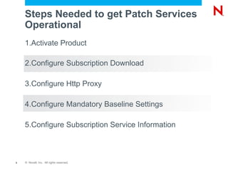 Novell ZENworks Patch Management Best Practices | PDF