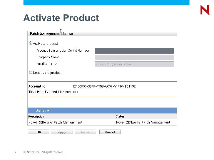 Zenworks patch management failed to download subscription Zenworks patch management failed to download subscription
