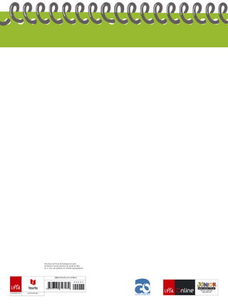 www.leya.com www.texto.pt
ISBN 978-972-47-4798-9
9 7 8 9 7 2 4 7 4 7 9 8 9
0 0 0 0 2
Este bloco de Fichas de Avaliação faz parte
do Manual A Grande Aventura de Estudo do Meio
do 4.o
ano, não podendo ser vendido separadamente.
 