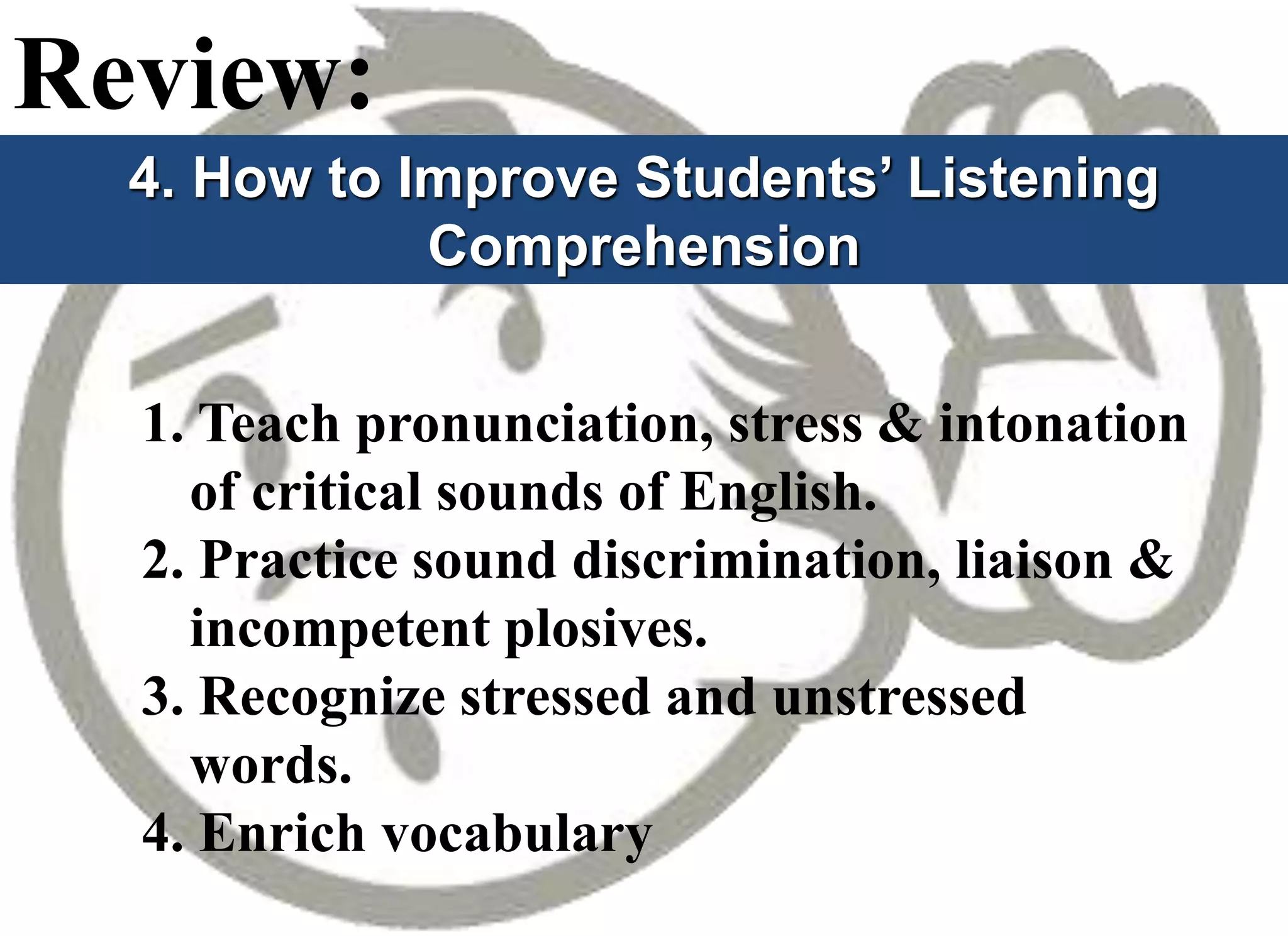 Illustration of Improved Concentration Through Listening