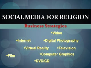social media FOR Religion Business Strategies  ,[object Object]