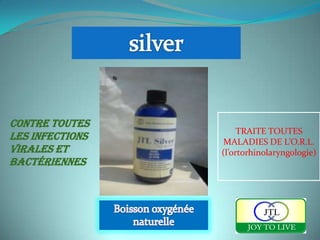 Contre toutes
                      TRAITE TOUTES
Les Infections    MALADIES DE L’O.R.L.
Virales et       (l’ortorhinolaryngologie)
bactériennes
 