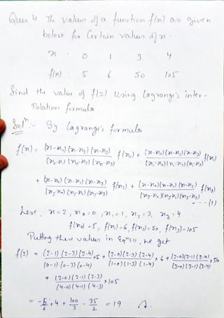 EMA 401 unit 2 hand writing notes.pdf CBNST | PDF