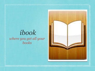 where you get all your 
books 
 