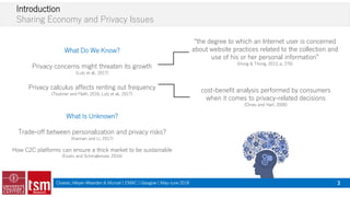 Privacy Calculus in the Sharing Economy | PDF