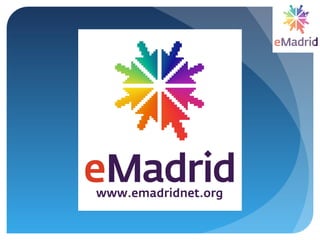 Red eMadrid: Evaluación del aprendizaje, learning  analytics y big data para la mejora del  aprendizaje online. Pedro J. Muñoz-Merino, UC3M. 