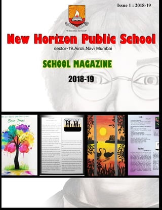 Issue 1 : 2018-19
 