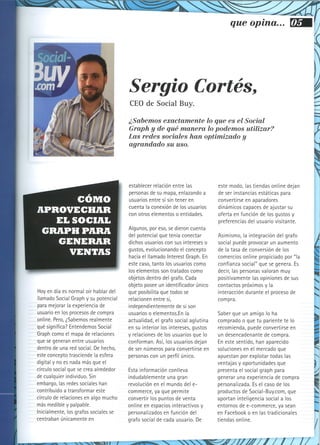 Sergio Cortés, en la Sección "que opina..." de The eMagazine