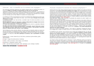 COMMUNICATION
Youtube remplacera bientôt les réseaux physiques ?
L’éternel point de vue des réseaux physiques d’assurance est de considérer que le rôle de conseil est
primordial et qu’il ne pourra jamais être substitué par le digital. Cela est probablement vrai dans
certains cas, mais nous devons quand même observer les évolutions du digital en terme de conseil
et d’outils d’aide à la vente. Prenons pour simplifier Youtube et le cas de Mister Assur, comparateur
d’assurances, et de sa chaîne orientée « conseils ». Le public trouve sur cette chaîne, un grand
nombre de vidéos orientées conseils. Ces vidéos sont censées répondre à des questions diverses,
telles qu’on pourrait les poser à un agent d’assurance. Peut-on modifier en cours de route le contrat
de prévoyance obsèques ? (Voir vidéo page 9)
Dans cette vidéo, Tanguy Chatel, sociologue et spécialiste des questions de santé, fragilité et de
solidarité, donne sa réponse d’expert !
Ainsi le principe global de cette chaîne Youtube est de poser des questions à des experts métiers qui
apportent donc, des réponses d’experts ! Les vidéos essaient de traiter toutes les questions possibles
que se pose le client, exemple pour un client motard : Mon assureur peut-il m’imposer de mettre en
place des systèmes contre le vol de ma moto ? Cela change-t-il quelque chose pour mon assurance si
je gare ma moto dans un parking fermé ? Si je pars à l’étranger avec ma moto suis-je couvert ? Est-ce
que mon contrat d’assurance change avec le modèle de ma moto ? … Depuis 3 mois, une trentaine
de vidéos ont été réalisées sur ce principe, pouvant ainsi « remplacer » les conseils habituellement
donnés par les réseaux physiques !
Alors que le principe nous semble pertinent, il faut mettre en adéquation l’engagement financier,
et le résultat final, à savoir le nombre de fois où le client/prospect final a consulté ces vidéos,
En synthèse et pour terminer, nous conclurons que la vidéo peut probablement être une aide effi-
cace pour les internautes sur certains univers produits et parfois se substituer à certains conseils
donnés par les réseaux physiques. Il nous semble cependant, que cette stratégie de conseil via
You tube, pourrait être davantage performante en terme de visibilité finale, en utilisant davantage
les capacités, les leviers et le pouvoir global de viralisation des médias sociaux. Les réseaux sociaux
permettent aux assureurs de remplir un rôle de conseil avec un accompagnement auprès des
assurés (rôle dévolu traditionnellement aux réseaux physiques).
Les réseaux sociaux permettent aussi de démontrer à travers différentes actions que l’assureur
n’est pas qu’un vendeur de produits ou de services, mais qu’il accompagne l’assuré dans son
quotidien. Deux exemples complètement différents : Comment le contrat peut-il prendre en compte les
convictions religieuses ou les croyances ? (Voir vidéo page 9) et un message sur la prévention
(Voir vidéo page 9)
Internet : vite, la bataille sur le contenu est engagée !
De nombreuses entreprises obtiennent des résultats probants grâce au marketing de contenu, en
termes de visibilité, de notoriété et d’augmentation du trafic sur leur site Internet.
L’efficacité du marketing de contenu (content marketing) n’est plus à démontrer : la production et
diffusion de contenus ont permis à de nombreuses entreprises de renforcer leur visibilité sur Internet
(moteurs de recherche, presse online, réseaux sociaux…), d’améliorer leur notoriété et leur crédibilité
sur leurs marchés, pour au final, fidéliser ou convaincre de nouveaux clients.
Le marketing de contenu est simplement une forme de marketing dont l’objectif est de créer et par-
tager du contenu, en vue d’aider/divertir les clients, avec comme objectif d’essayer de leur vendre
directement un produit.
Le marketing de contenu est, dans les faits, un excellent moyen de vendre ses produits ou de pro-
mouvoir ses services.
Pour les acteurs du secteur de l’assurance, il devient indispensable de s’engager dans une stra-
tégie de diffusion de contenus qualitatifs et séduisants.
Un contenu utile, différenciant, « remarquable » vous positionnera comme un spécialiste maîtrisant
son sujet. Il permettra d’instaurer un climat de confiance.
Un contenu qui va plus loin que le marketing habituel, va interpeller, rassurer l’internaute, asseoir
votre légitimité à ses yeux. Quelle que soit la nature de ce contenu, il doit participer à vous posi-
tionner en référence dans votre marché, à vous crédibiliser.
Votre stratégie de contenu doit être réfléchie. Vous devez définir vos objectifs, planifier vos ressources
ainsi que vos actions. Le marketing de contenu requiert des talents spécialisés dans leur domaine.
Conscient de l’importance fondamentale de cette stratégie, nous avons mis en place, pour les acteurs
du secteur de l’assurance, des offres spécifiques de contenus, avec la participation de talents
créatifs :
n Rédactionnels : articles, études de cas, livres blancs, publications personnalisées, guides
téléchargeables
n Images : images émouvantes (picture marketing)
n Vidéos : vidéos connectées, motion design, journal télévisé
n Graphismes : infographies, dessins, ebook
n Web : sites thématiques/participatifs, battle, applications, quizz, sondages, enquêtes
VOUS ÊTES INTERESSÉ ? CLIQUEZ ICI H
COMMUNICATION
 