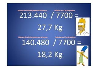 213.440 / 7700 =213.440 / 7700 =
27,7 Kg27,7 Kg
140.480 / 7700 =140.480 / 7700 =
18,2 Kg18,2 Kg
 