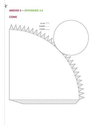 Anexo 2 – Atividade 3.2 
CONE 
COLAR 
DOBRAR 
CORTAR 
 