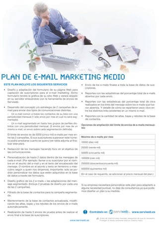Planes de E-mail Marketing | PDF