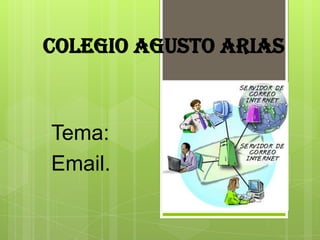 Colegio Agusto Arias



Tema:
Email.
 