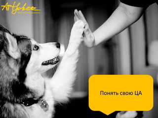 Понять свою ЦА

 