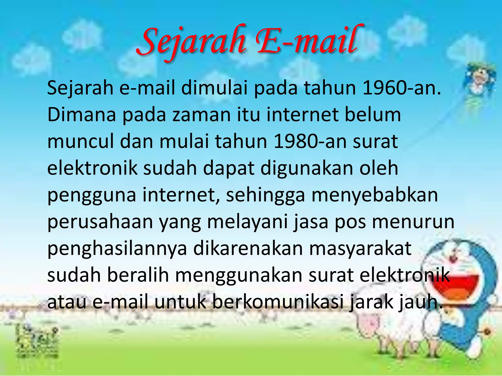 PENGERTIAN E-MAIL [PPT] | PPTX