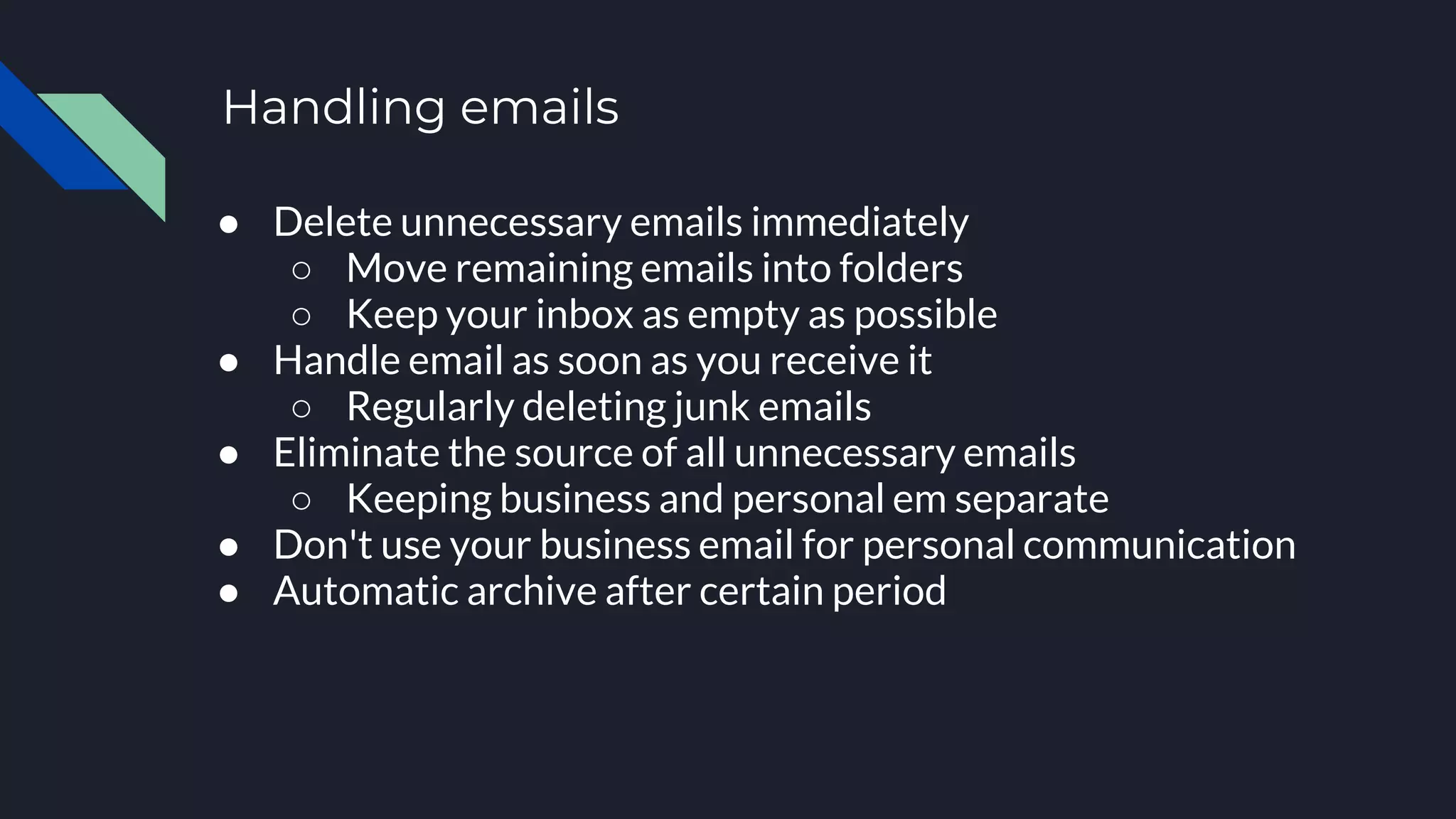 Basics of Email writing | PPTX