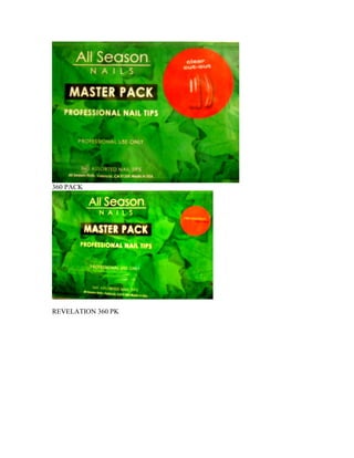 360 PACK




REVELATION 360 PK
 