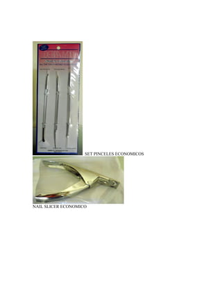 SET PINCELES ECONOMICOS




NAIL SLICER ECONOMICO
 