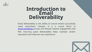 Email Deliverability & Best Practices to Reach the Inbox | PPTX