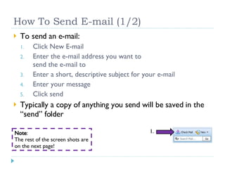 E-Mail Basics | PPT