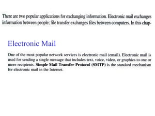 Electronic Mail 
 