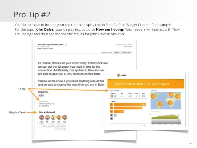 swipp email insights quick start guide