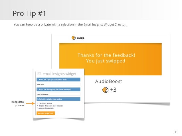 swipp email insights quick start guide