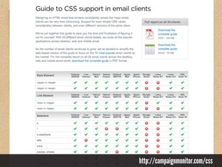 http://campaignmonitor.com/css
 